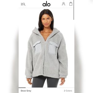 Alo Yoga Cargo Sherpa Winter Jacket